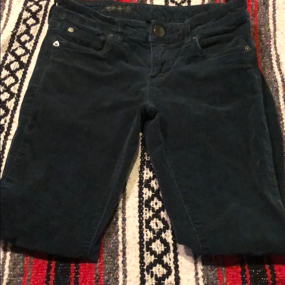 KUT Navy Corduroy Jeans